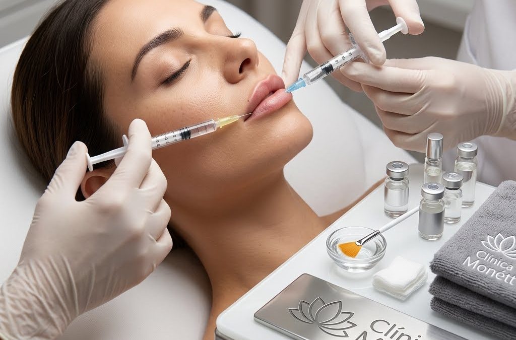 Aumento y perfilado de labios con ácido hialurónico