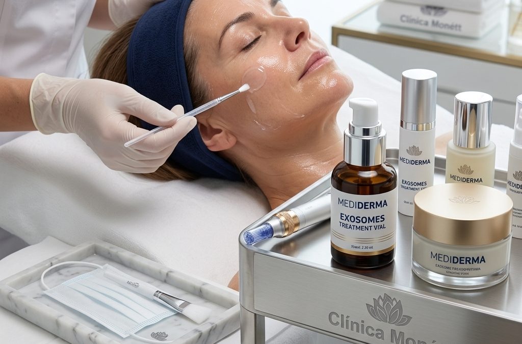 Tratamiento facial con Exosomas Mediderma
