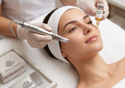 Tratamiento facial con vitaminas y Dermapen